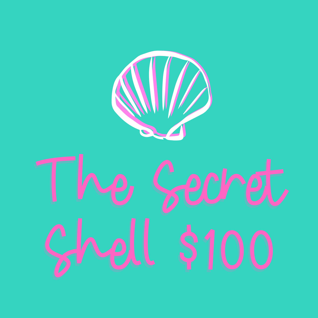 SEPTEMBER Secret Shell $100 Collection (value of 151.90)-Mystery4 items- 1 - 8mm, 1- 6mm Bracelet,1 pair of 8mm Studs or Drops & 8mm Single Stone Necklace