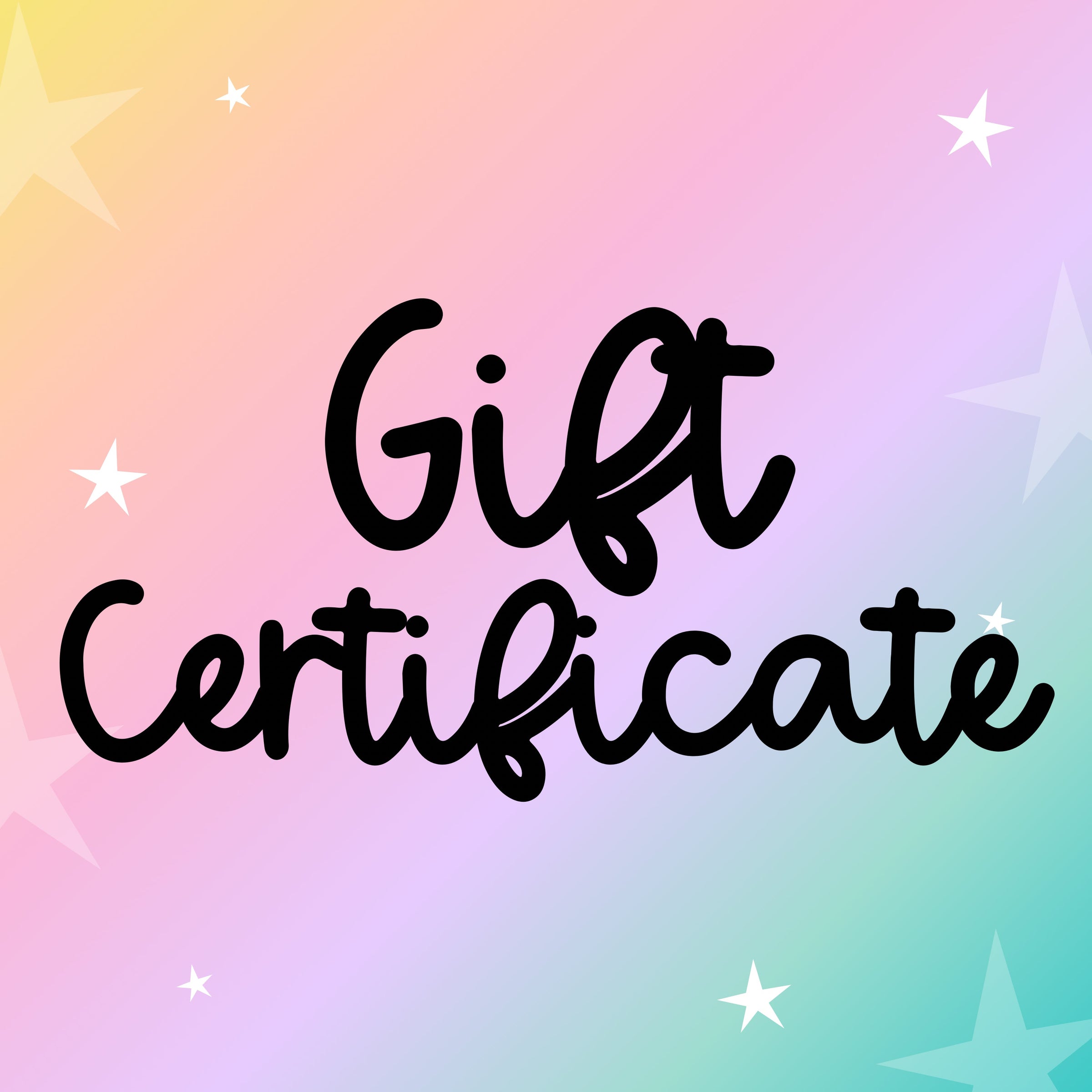 Gift Certificates