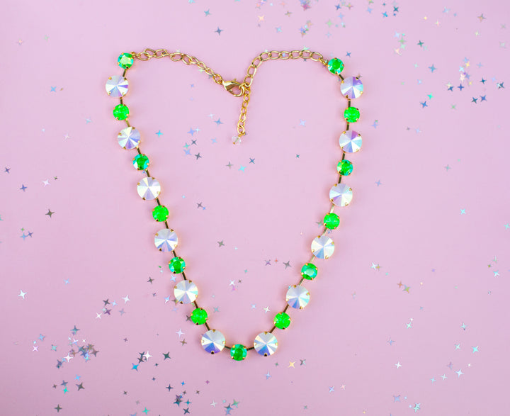 12mm/8mm 25 setting Necklace: 2026 Pink Retreat Exclusive