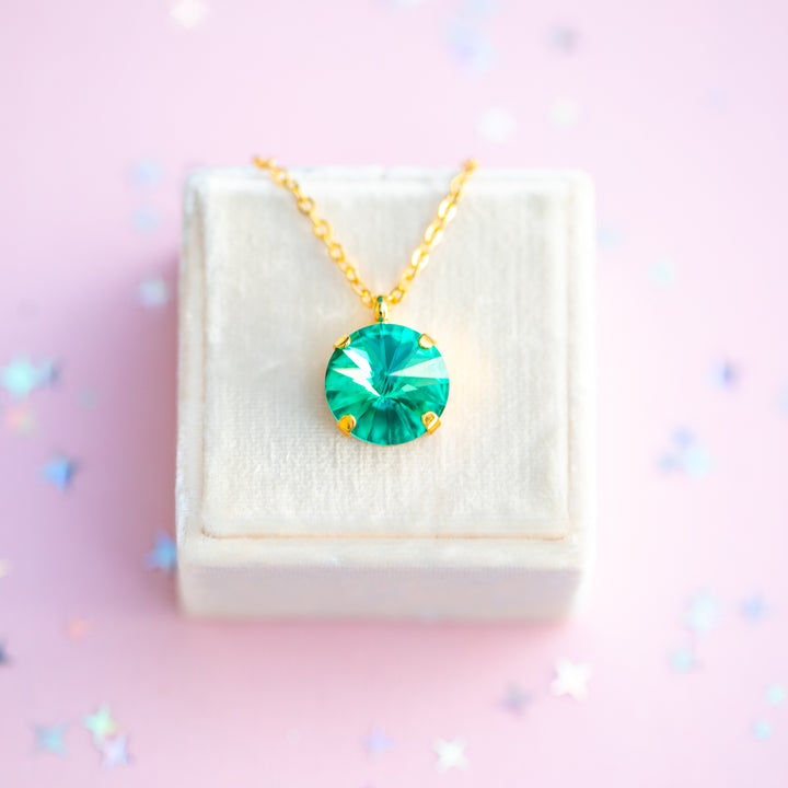 12mm Rivoli Necklace - Seaside