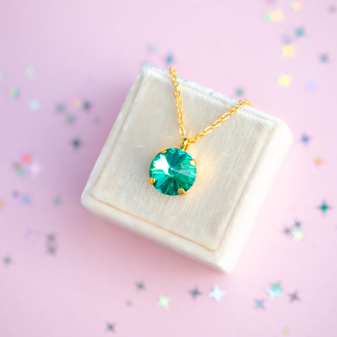 12mm Rivoli Necklace - Seaside