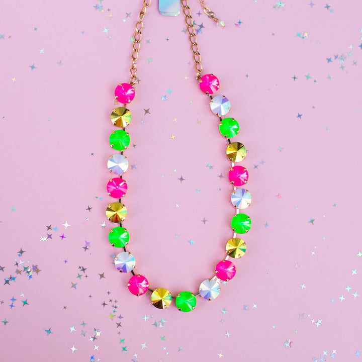 12mm 21 setting Necklace: 2026 Pink Retreat Exclusive