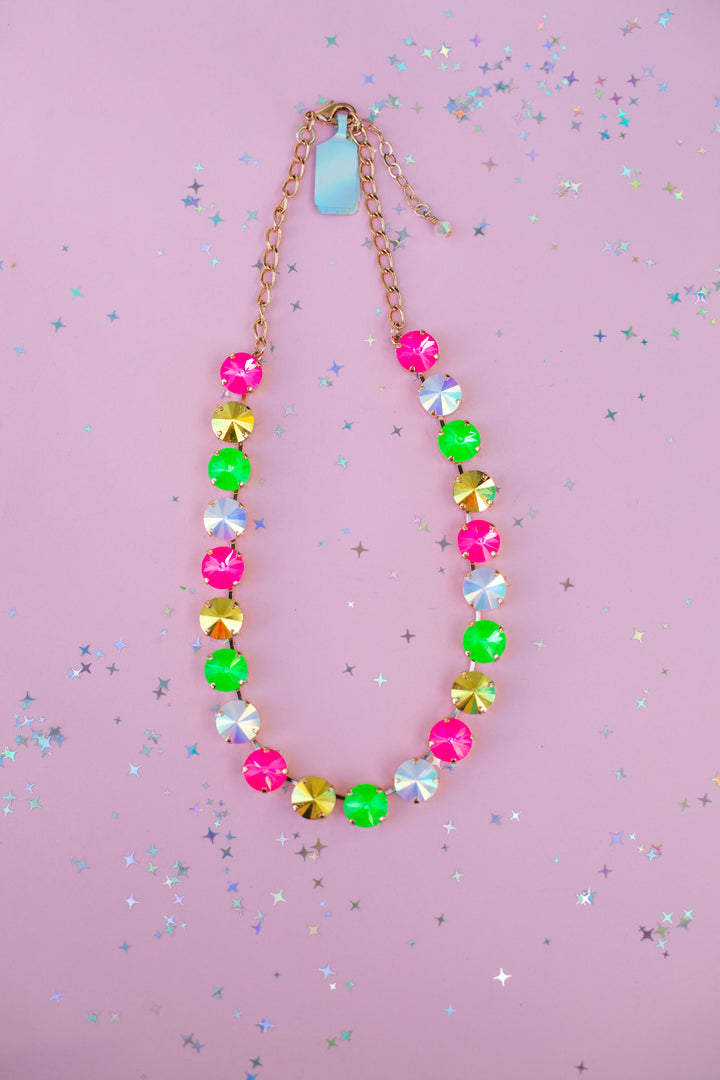 12mm 21 setting Necklace: 2026 Pink Retreat Exclusive