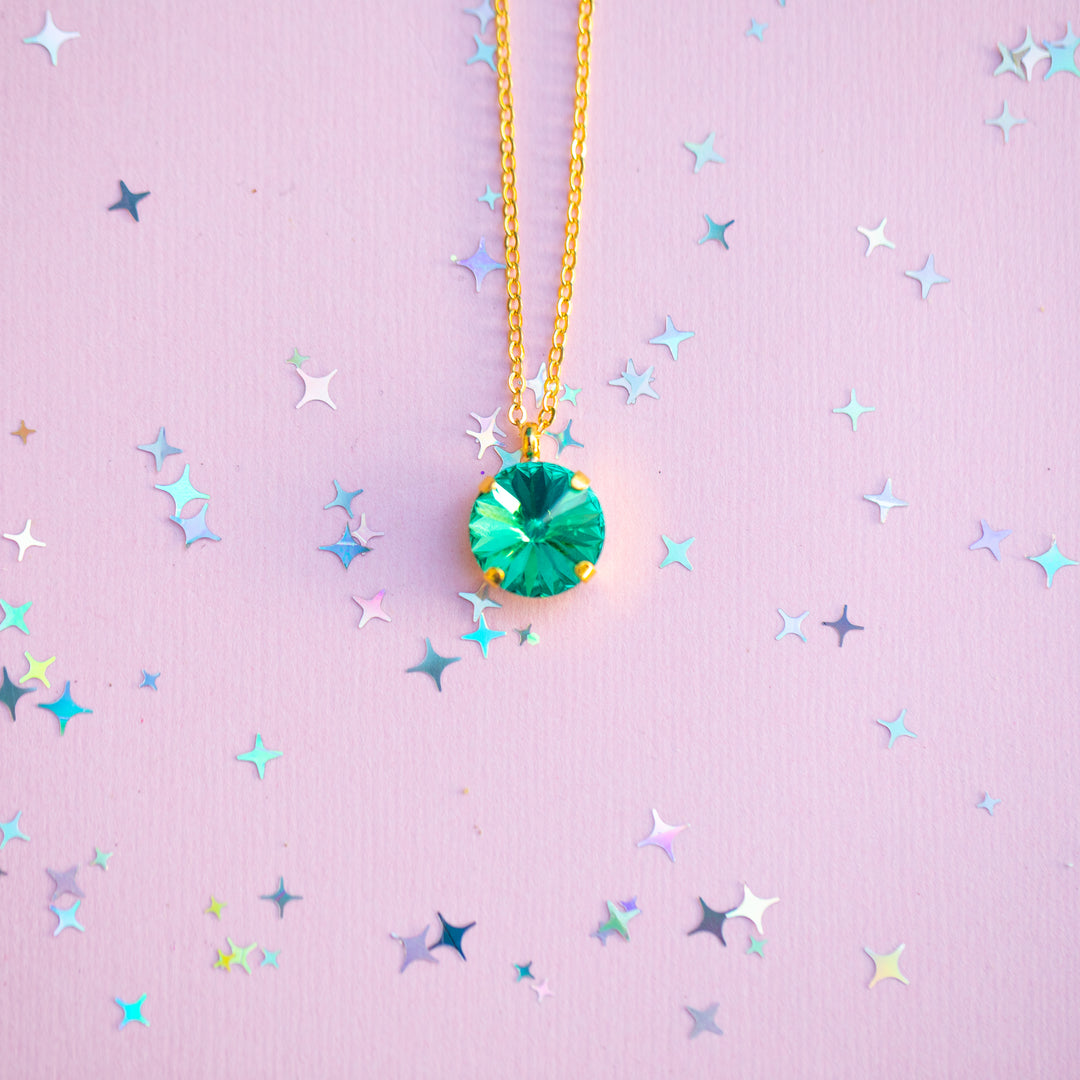 12mm Rivoli Necklace - Seaside