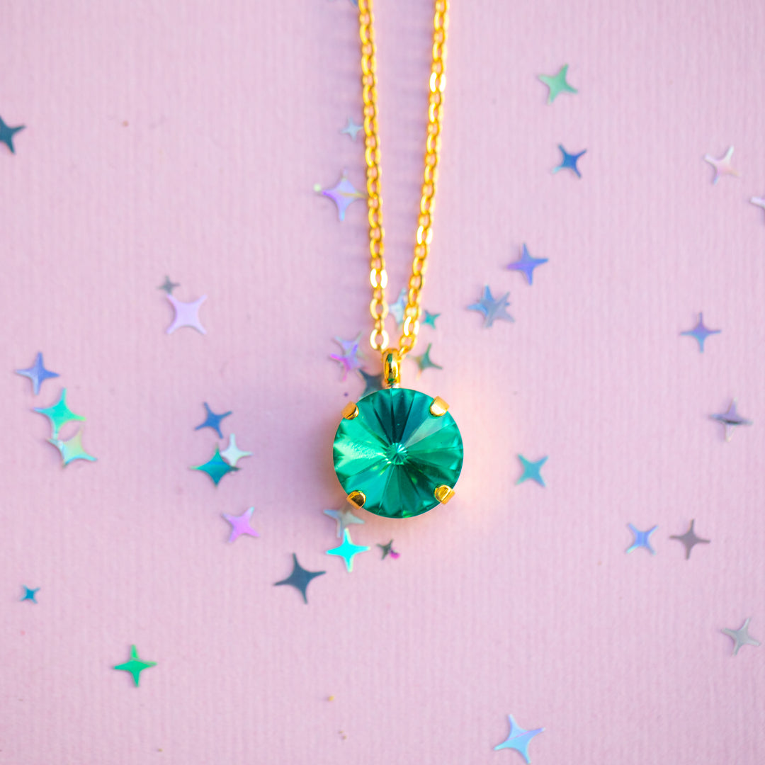 12mm Rivoli Necklace - Seaside
