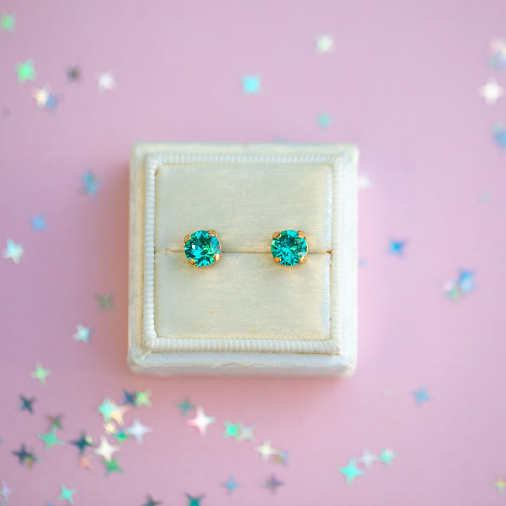 The Shell Petite Stud— 6mm (Seaside)