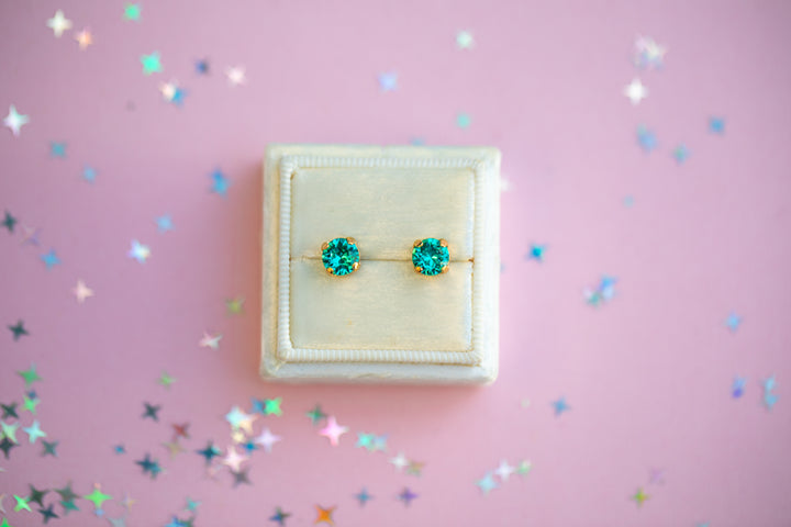 The Shell Petite Stud— 6mm (Seaside)