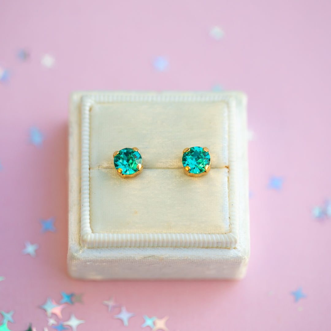 The Shell Petite Stud— 6mm (Seaside)