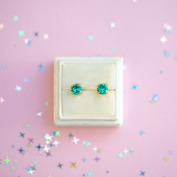 The Shell Petite Stud— 6mm (Seaside)