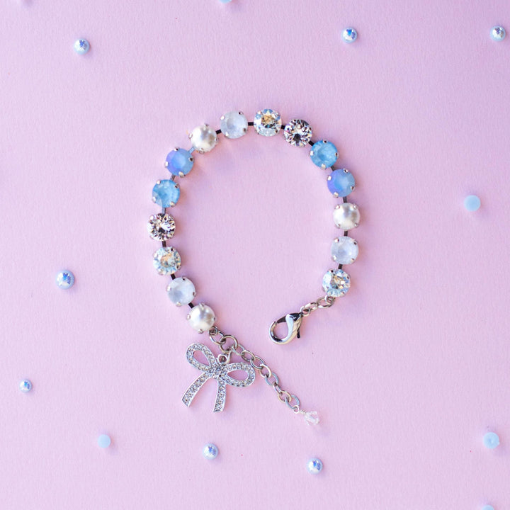 Carriage Ride 8mm Crystal Bracelet - choose setting color and length