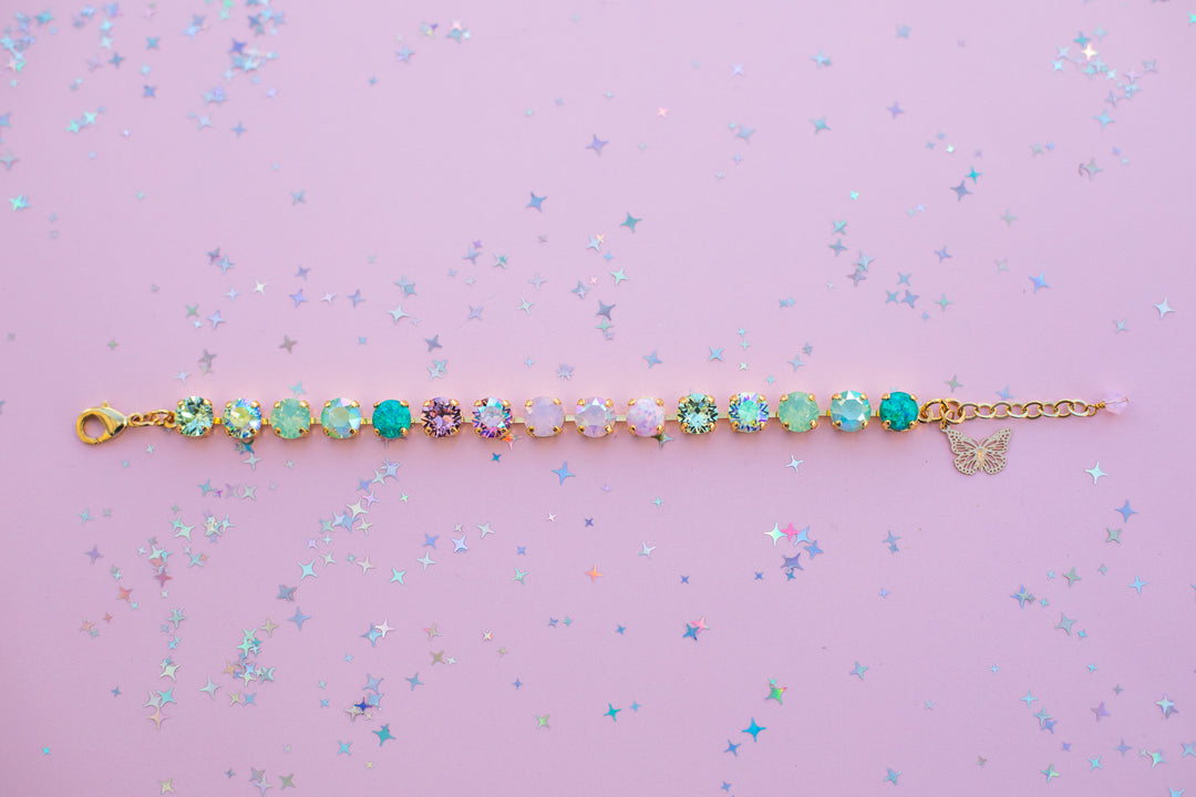 8mm Crystal Bracelet: Entourage
