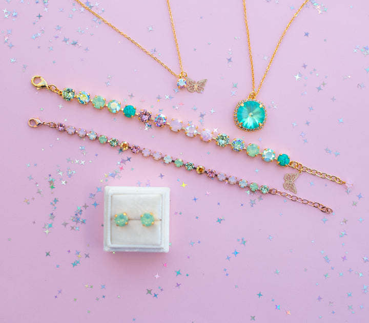 8mm Crystal Bracelet: Entourage