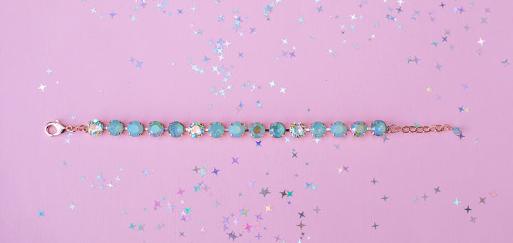8mm Crystal Bracelet: Mint to be a Mastermind