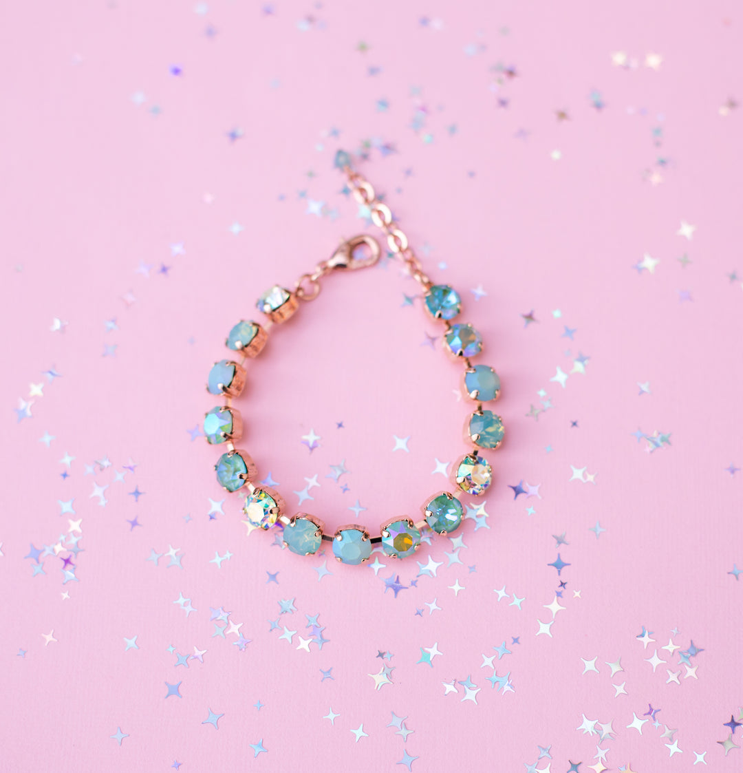 8mm Crystal Bracelet: Mint to be a Mastermind