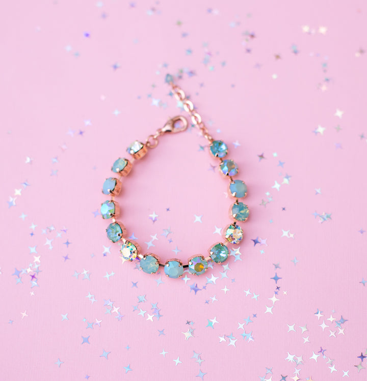 8mm Crystal Bracelet: Mint to be a Mastermind