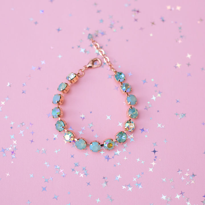 8mm Crystal Bracelet: Mint to be a Mastermind