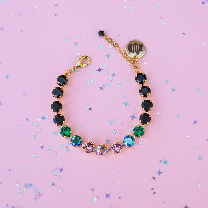 8mm Crystal Bracelet: Peculiar Friends