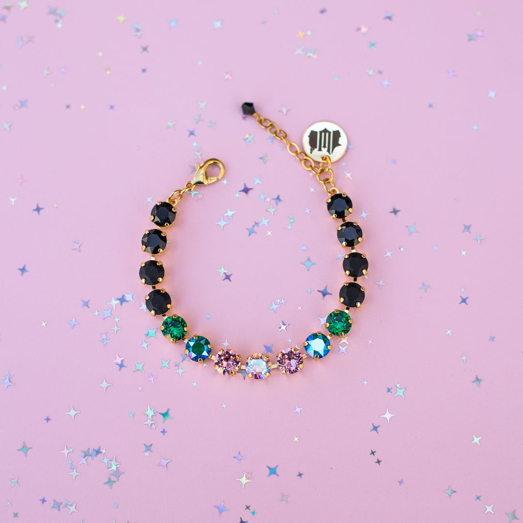 8mm Crystal Bracelet: Peculiar Friends