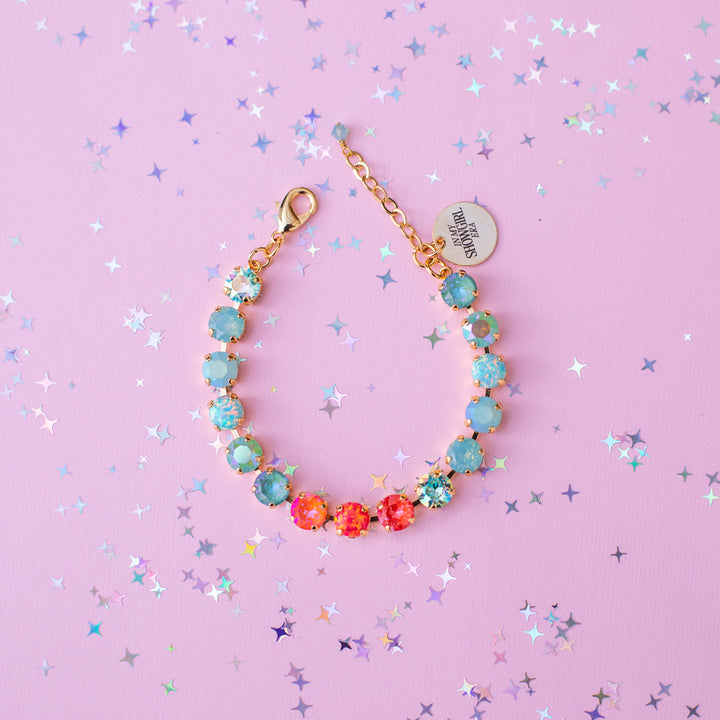 8mm Crystal Bracelet: Showbiz Baby WITH OPALS