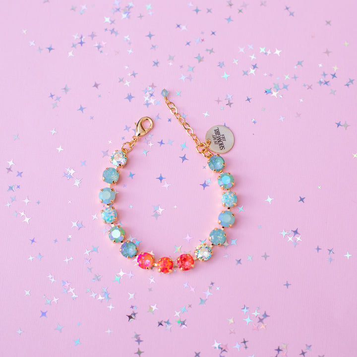 8mm Crystal Bracelet: Showbiz Baby WITH OPALS
