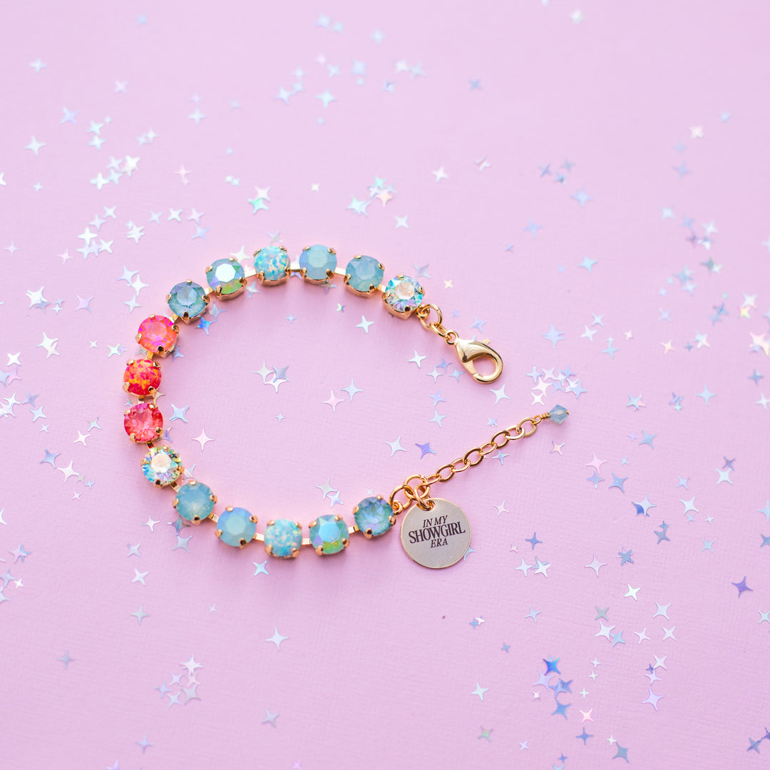8mm Crystal Bracelet: Showbiz Baby WITH OPALS