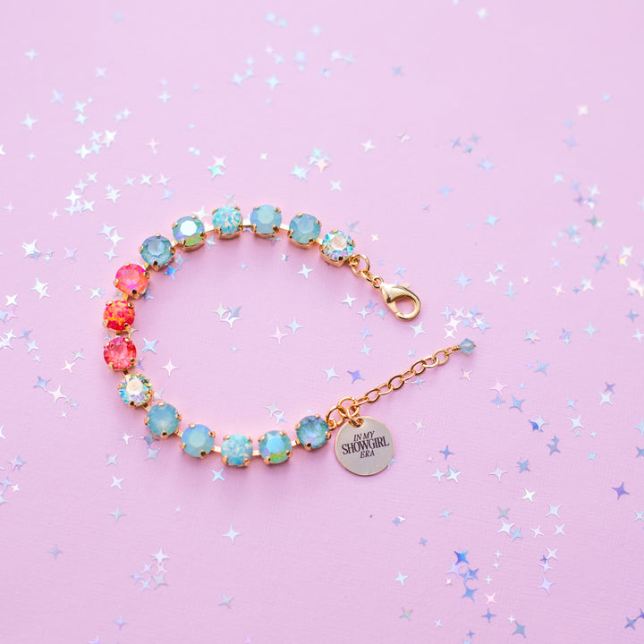 8mm Crystal Bracelet: Showbiz Baby WITH OPALS