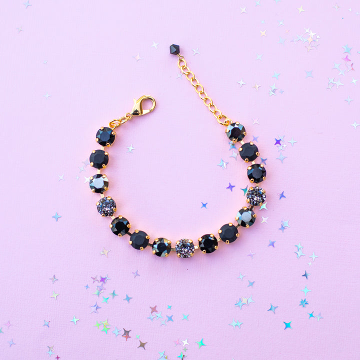 8mm Crystal Bracelet: Classy Lady