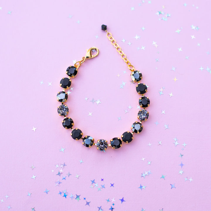 8mm Crystal Bracelet: Classy Lady