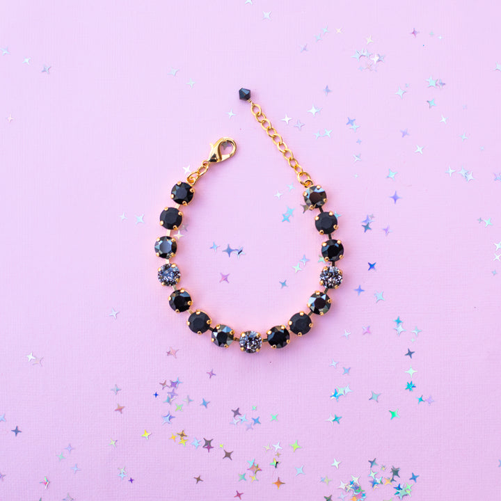 8mm Crystal Bracelet: Classy Lady