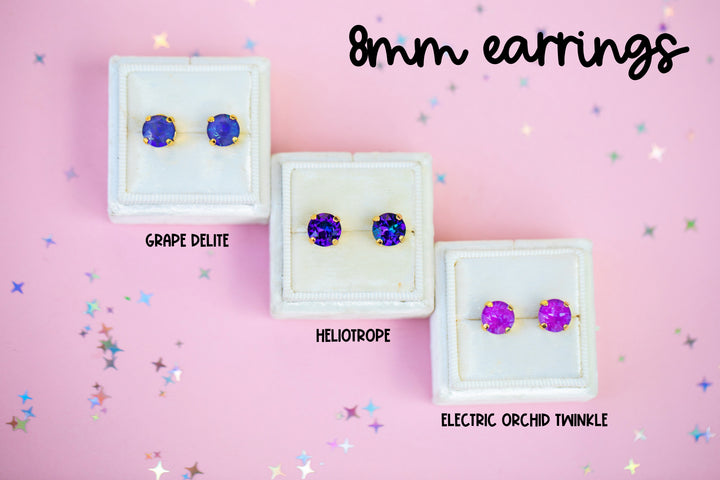 The Shell Signature Stud— Signature Fit 8mm (Pink Retreat PJ Lounge Exclusives)