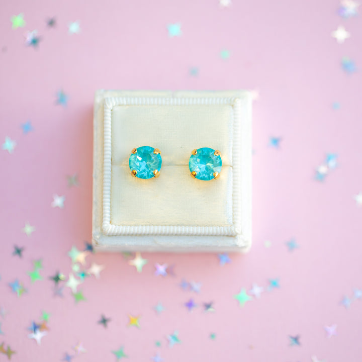 The Shell Signature Stud— Signature Fit 8mm (Marina Twinkle)