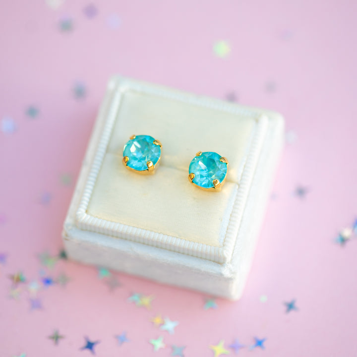 The Shell Signature Stud— Signature Fit 8mm (Marina Twinkle)