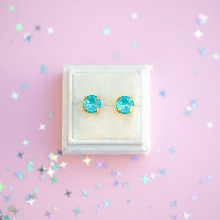 The Shell Signature Stud— Signature Fit 8mm (Marina Twinkle)