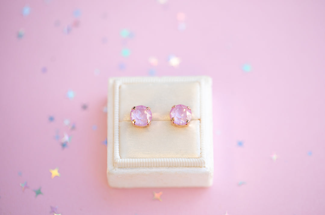 The Shell Signature Stud— Signature Fit 8mm (Freesia Twinkle)