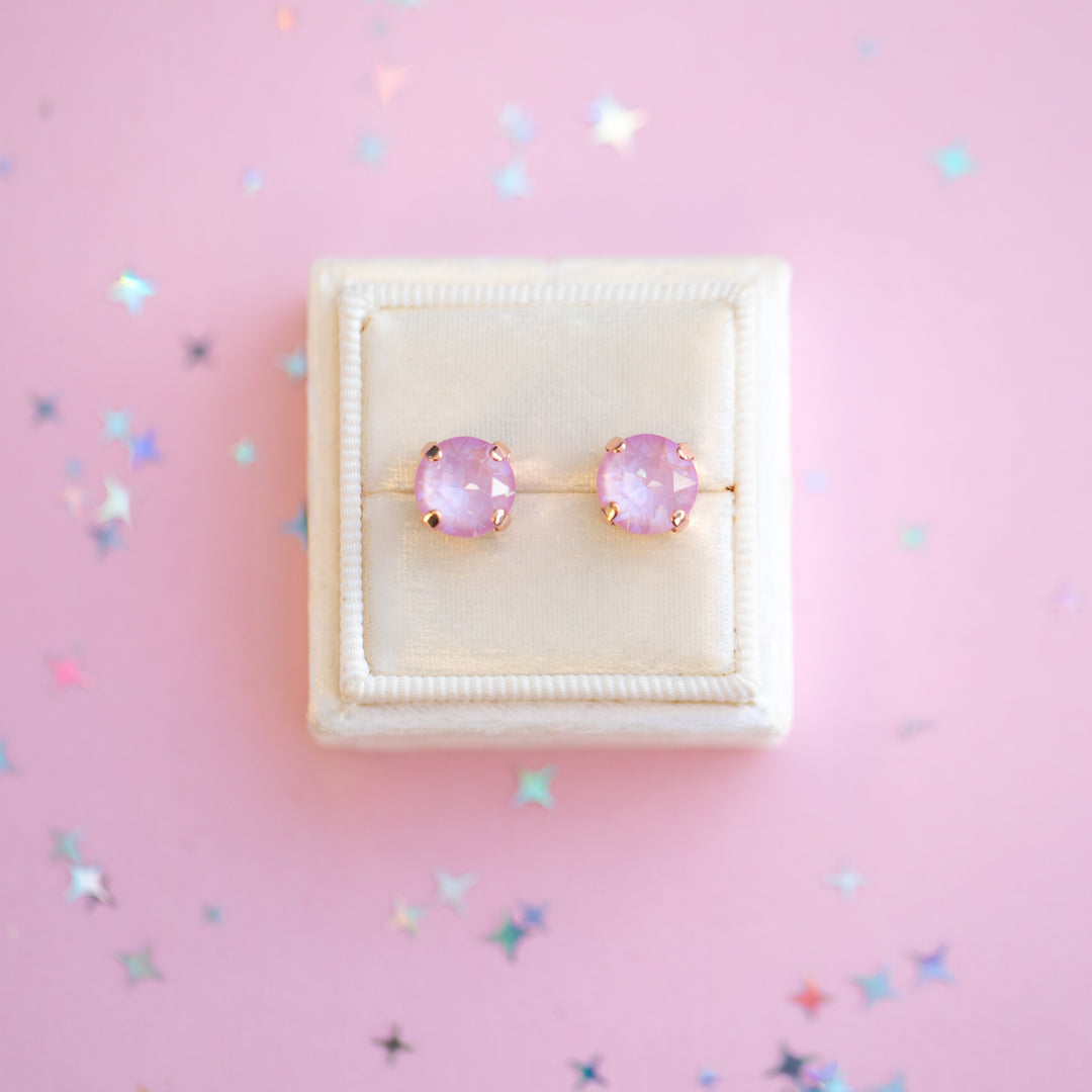 The Shell Signature Stud— Signature Fit 8mm (Freesia Twinkle)