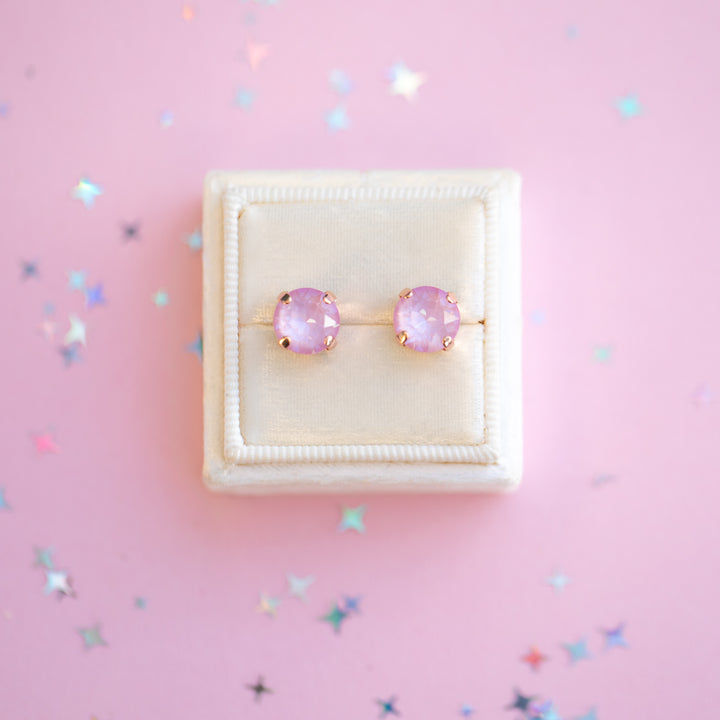 The Shell Signature Stud— Signature Fit 8mm (Freesia Twinkle)