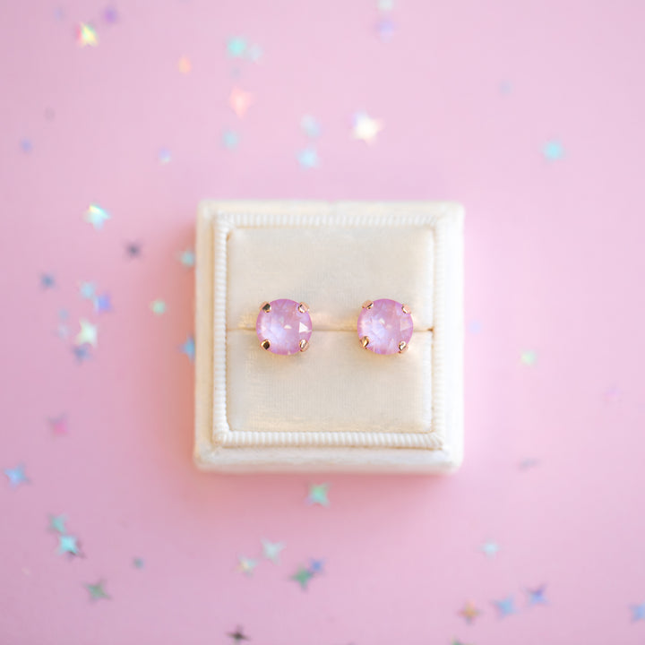 The Shell Signature Stud— Signature Fit 8mm (Freesia Twinkle)