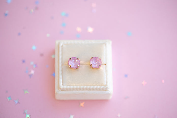 The Shell Signature Stud— Signature Fit 8mm (Freesia Twinkle)