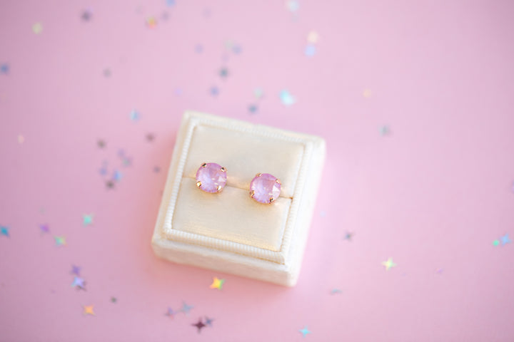 The Shell Signature Stud— Signature Fit 8mm (Freesia Twinkle)