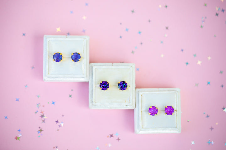 The Shell Signature Stud— Signature Fit 8mm (Pink Retreat PJ Lounge Exclusives)
