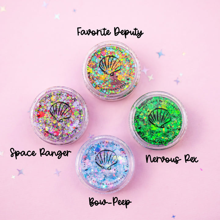 Glitter Creme: Andy's Room Collection - set of 4 glitters