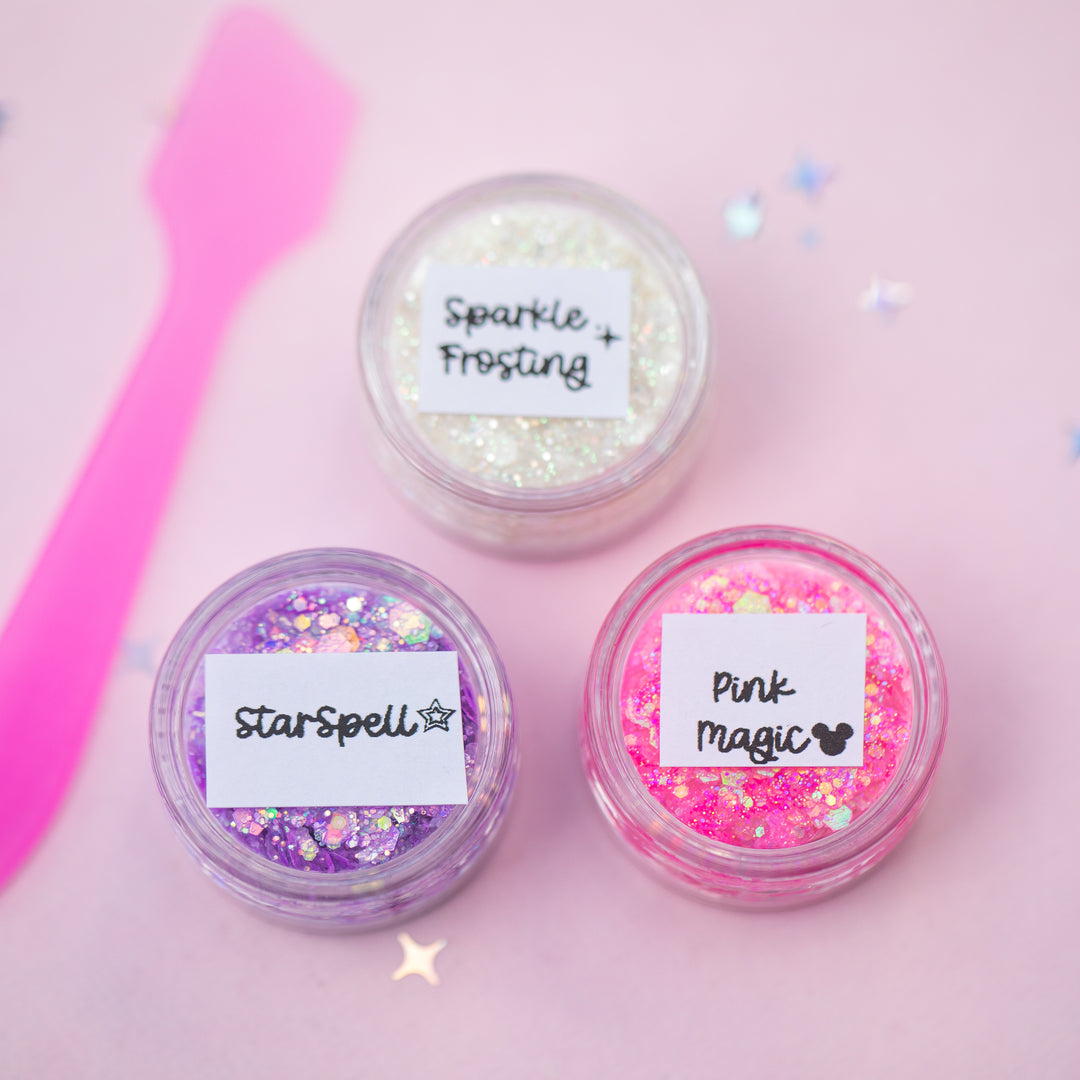 Glitter Creme: August Favorites Collection - set of 3 glitters