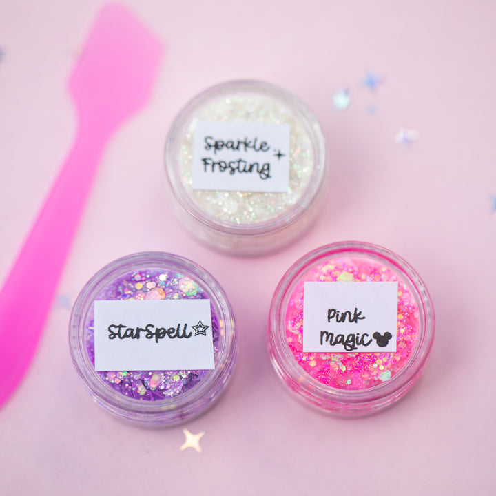 Glitter Creme: August Favorites Collection - set of 3 glitters