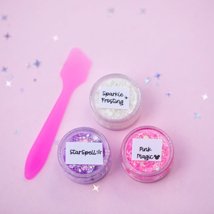 Glitter Creme: August Favorites Collection - set of 3 glitters
