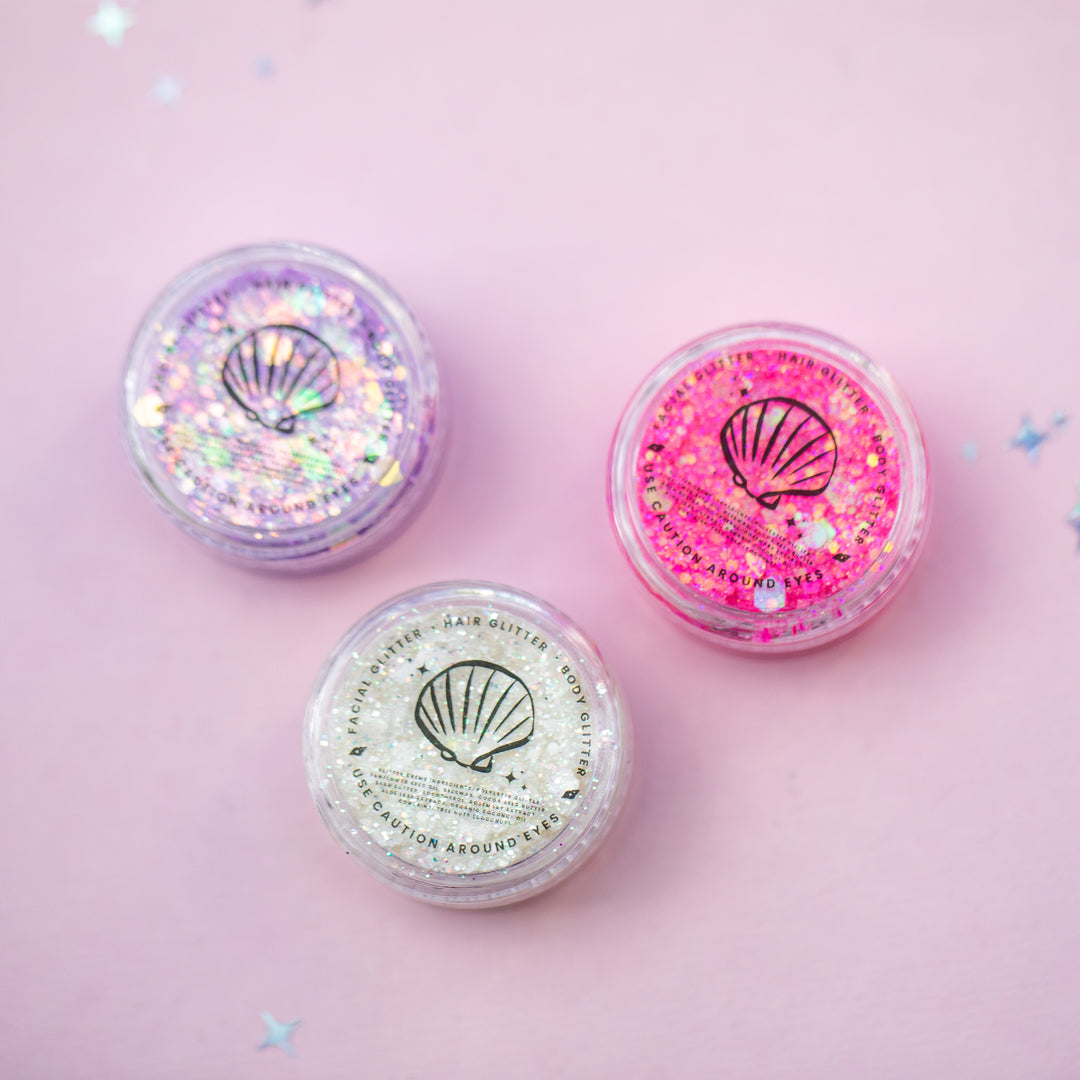 Glitter Creme: August Favorites Collection - set of 3 glitters