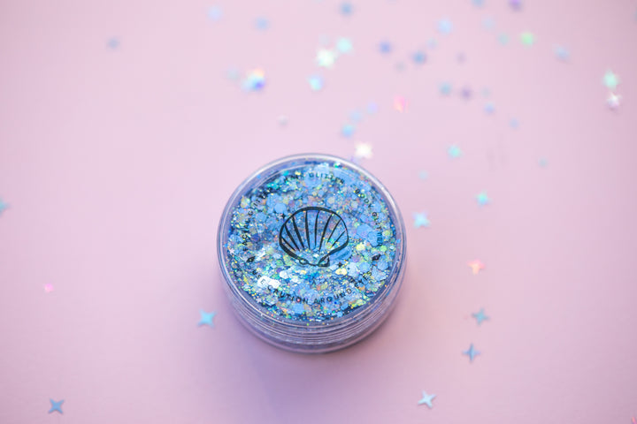 Glitter Creme: Blue Lagoon