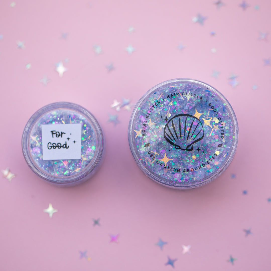 Glitter Creme: For Good with Star Shaped Glitter