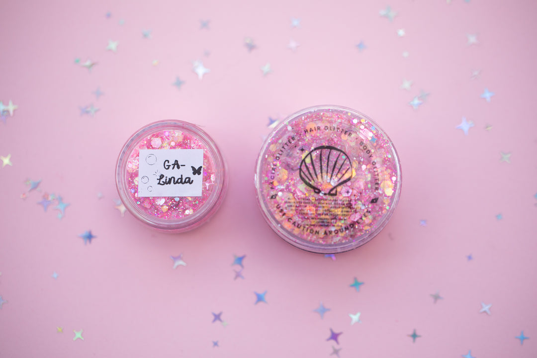 Glitter Creme: GA-Linda with Bubble Shaped Glitter