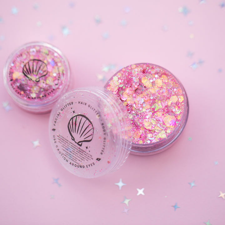 Glitter Creme: GA-Linda with Bubble Shaped Glitter
