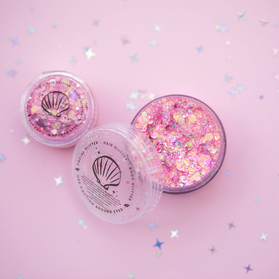 Glitter Creme: GA-Linda with Bubble Shaped Glitter